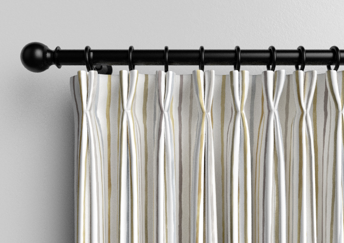 Vintage Stripe, Gold Coast - Made to Measure Curtains - Image 10